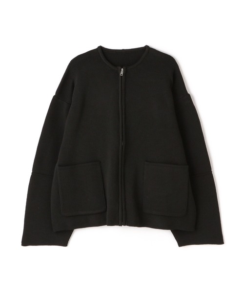 FREE'S MART（フリーズマート）の「ランタンスリーブニットカーディガン（カーディガン/ボレロ・レディース・アイボリー/ブラック/グレー・FREE）」の9枚目の写真