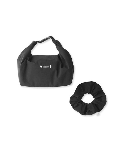 emmi（エミ）の「【emmi yoga】emmi yoga ポーチシュシュSET（ショルダーバッグ・レディース・ブラック/レッド・FREE）」の19枚目の写真
