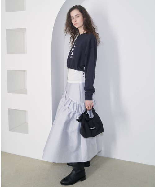 emmi（エミ）の「【emmi yoga】emmi yoga ポーチシュシュSET（ショルダーバッグ・レディース・ブラック/レッド・FREE）」の21枚目の写真