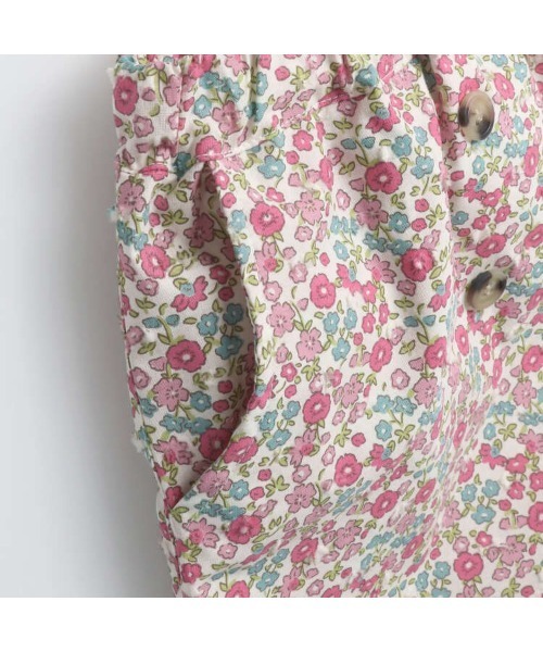 Crescent（クレッセント）の「ストライプ柄ショートパンツ（その他パンツ・キッズ・ブルー/オフホワイト・90/120/80/95/100/110/130）」の16枚目の写真