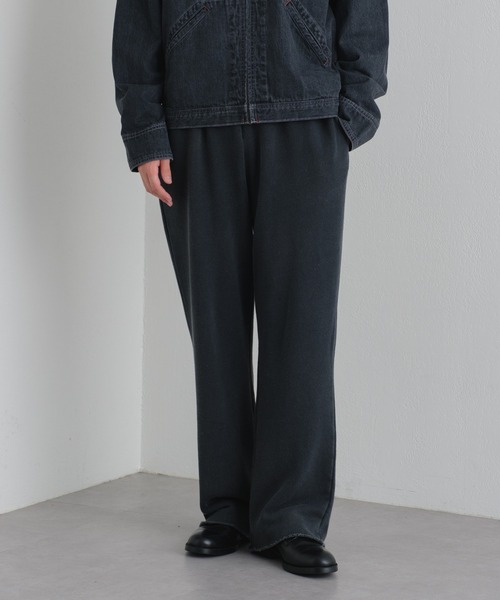 WHIMSIC（ウィムジック）の「【UNISEX/SETUP対応】サンフェードスウェットパンツ（スウェットパンツ・メンズ・チャコールグレー/ライトグレー・FREE）」の11枚目の写真