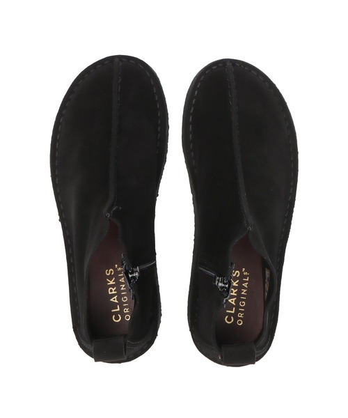 Clarks（クラークス）の「W TREK WEDGE BOOT　26173492（ドレスシューズ・レディース・ブラック・5/5h/4h/6/3h/4/3）」の4枚目の写真