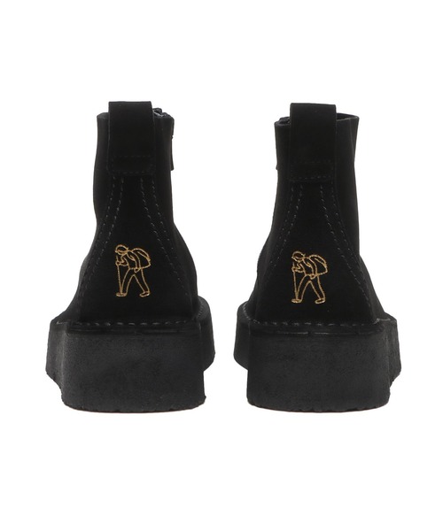 Clarks（クラークス）の「W TREK WEDGE BOOT　26173492（ドレスシューズ・レディース・ブラック・5/5h/4h/6/3h/4/3）」の5枚目の写真