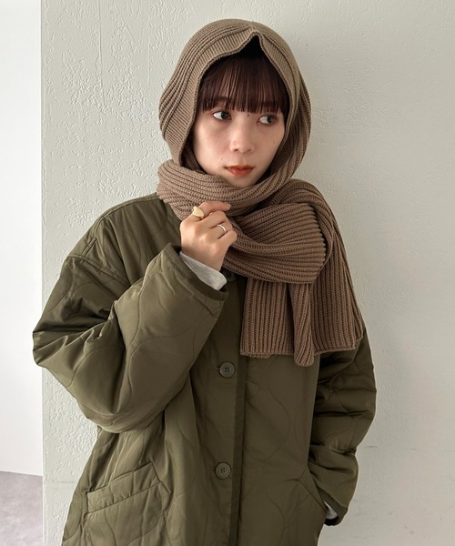 DISCOAT（ディスコート）の「フードマフラー（マフラー）」 - WEAR