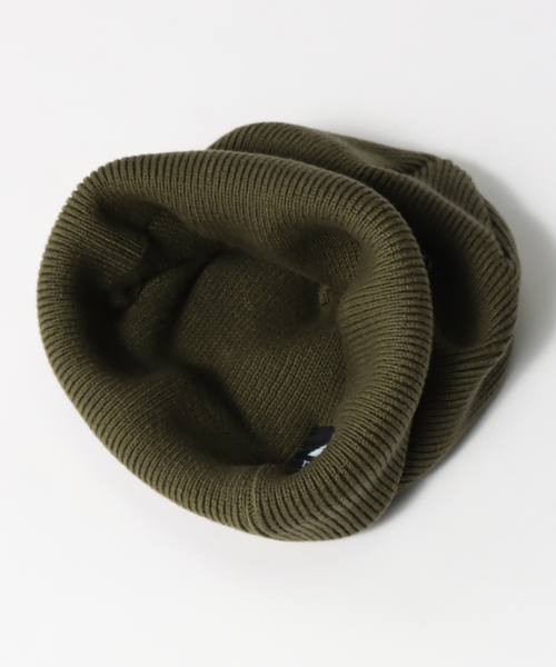 POLeR（ポーラー）の「【POLeR / ポーラー】別注 SUMMIT SHALLOW ビーニー（ニットキャップ/ビーニー・メンズ・ブラック/オレンジ/カーキ/ネイビー・FREE）」の6枚目の写真