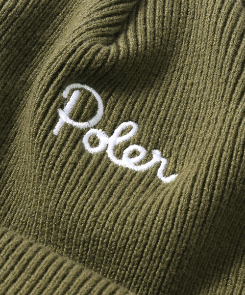 POLeR（ポーラー）の「【POLeR / ポーラー】別注 SUMMIT SHALLOW ビーニー（ニットキャップ/ビーニー・メンズ・ブラック/オレンジ/カーキ/ネイビー・FREE）」の7枚目の写真