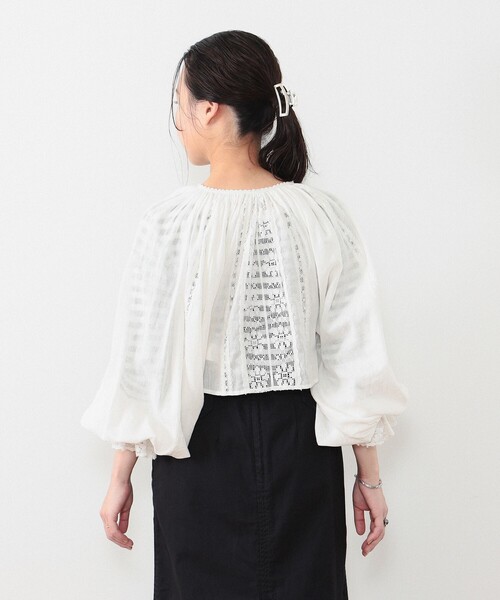ビームスボーイbeams boyコットンリネンギャザーボレロ　シャツ 楽天市場】【SALE／30%OFF】BEAMS BOY / コットン リネン