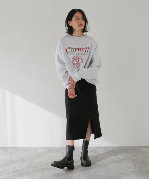 Mollini（モリーニ）の「【MOLLINI /モリーニ】SHAMPAS-MO Boots：サイドゴアブーツ（ブーツ・レディース・ブラック/ホワイト系その他・37）」の3枚目の写真