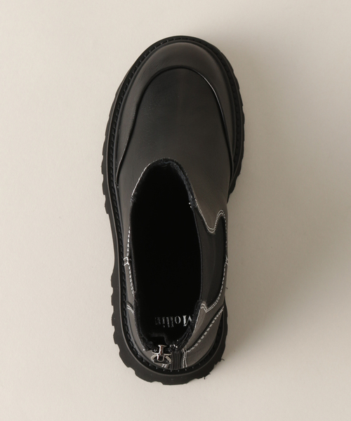 Mollini（モリーニ）の「【MOLLINI /モリーニ】SHAMPAS-MO Boots：サイドゴアブーツ（ブーツ・レディース・ブラック/ホワイト系その他・37）」の12枚目の写真