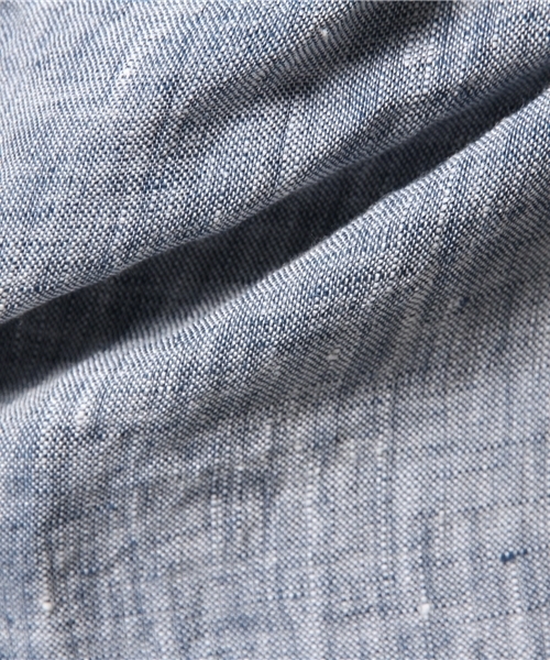 ivory court（アイボリーコート）の「リネンシャツ H/S◆（シャツ/ブラウス・メンズ・ネイビー/ダークブルー/ブルー系その他/ブラック/ホワイト/ピンク・40/38）」の11枚目の写真