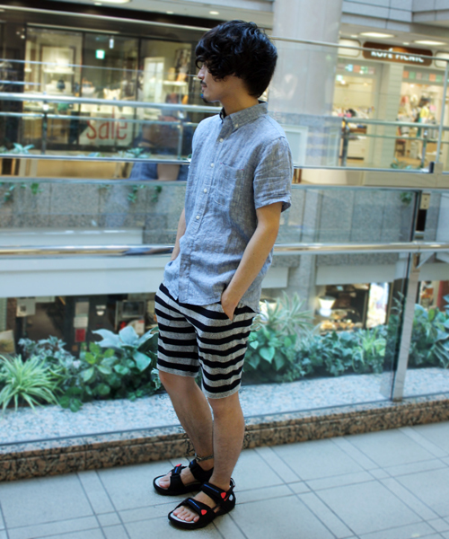 ivory court（アイボリーコート）の「リネンシャツ H/S◆（シャツ/ブラウス・メンズ・ネイビー/ダークブルー/ブルー系その他/ブラック/ホワイト/ピンク・40/38）」の20枚目の写真