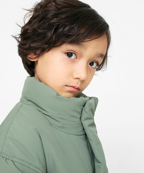 BRANSHES（ブランシェス）の「モンスターコート（その他アウター・キッズ・グレイッシュベージュ/カーキオリーブ・150/100/130/110/120/140/90）」の15枚目の写真