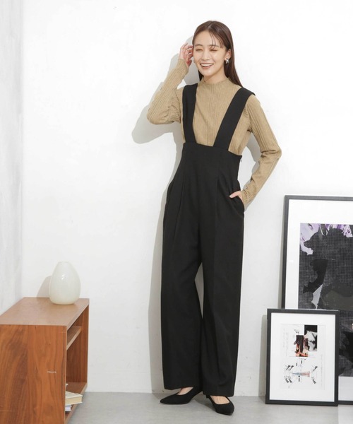 NANO universe(ナノユニバース)の「ランダムリブクロップドニットトップス(ニット/セーター・レディース・イエロー/ベージュ/ブラック・FREE)」の16枚目の写真