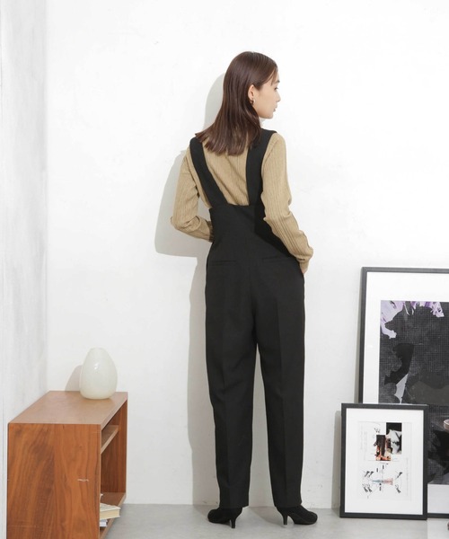 NANO universe(ナノユニバース)の「ランダムリブクロップドニットトップス(ニット/セーター・レディース・イエロー/ベージュ/ブラック・FREE)」の18枚目の写真