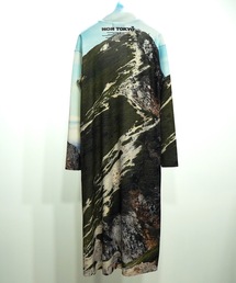 NON TOKYO（ノントーキョー）の「PRINT RIB HI-NECK ONE-PIECE（ワンピース・メンズ）」