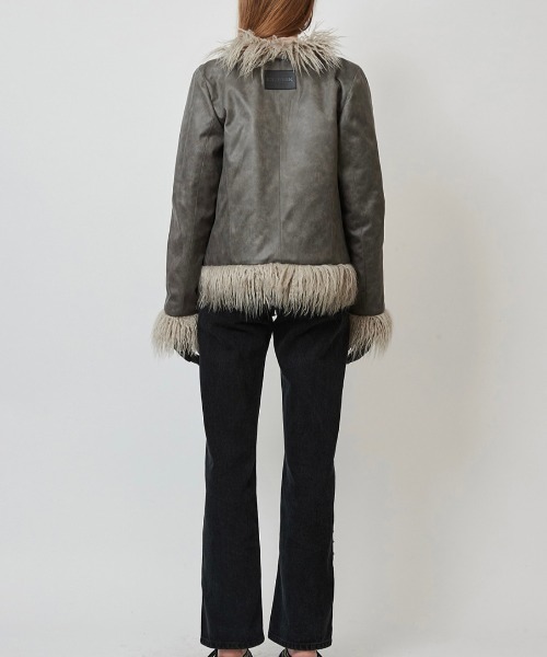 CRANK（クランク）の「韓国ブランド CRANK クランク MUSTANG FUR