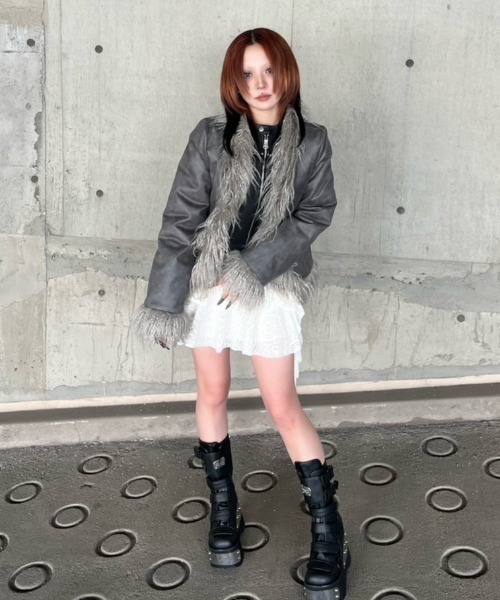 ounce mustang coat ムートンコート ムスタン KOOLOSET】Winter Premium Mustang (ムートン・ファーコート