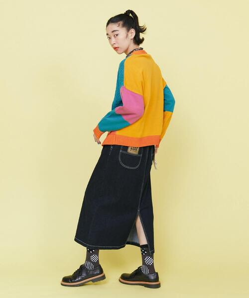 FRAPBOIS（フラボア）の「パッチドットニット（ニット/セーター）」 - WEAR