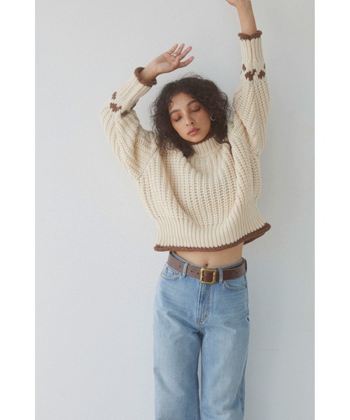 ALEXIA STAM（アリシアスタン）の「Leather Wide Belt/レザーワイドベルト（ベルト・レディース・ブラウン/ブラック・FREE）」の10枚目の写真