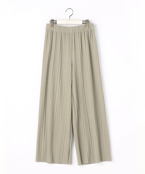 Grand PARK(グランドパーク)の「カットオフ可能 BOXプリーツパンツ(その他パンツ・レディース・ブラウン/カーキ/ネイビー/ライトグリーン・LARGE/MEDIUM)」の3枚目の写真