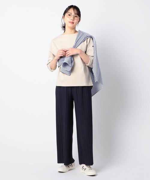 Grand PARK(グランドパーク)の「カットオフ可能 BOXプリーツパンツ(その他パンツ・レディース・ブラウン/カーキ/ネイビー/ライトグリーン・LARGE/MEDIUM)」の16枚目の写真