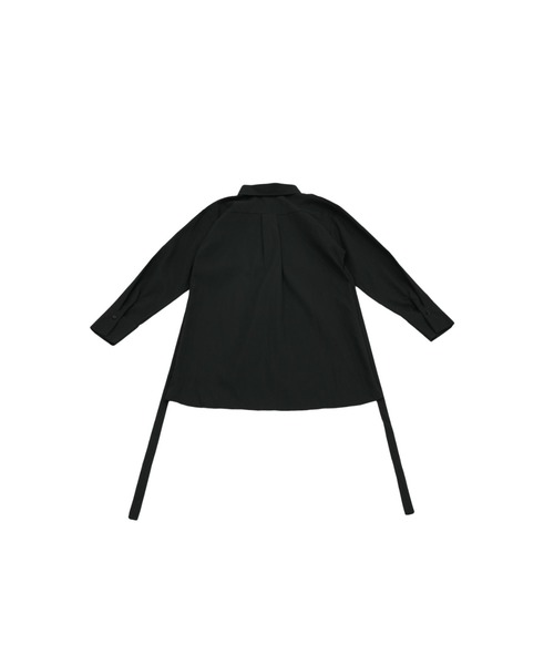 Uenui(ウニュイ)の「【ZOZO限定】センター スリット デザインシャツ(シャツ/ブラウス・レディース・ブラック/ホワイト・FREE)」の10枚目の写真