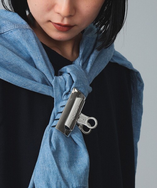 beams boy maturely ビジュー　ブローチ　バレッタ BEAMS BOY（ビームスボーイ）の「maturely / Metal Hair Clip L