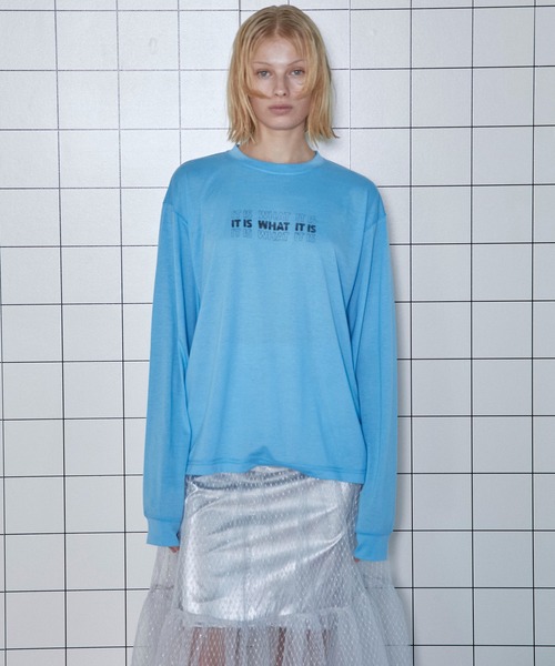 MAISON SPECIAL（メゾンスペシャル）の「IT IS WHAT Long Sleeve