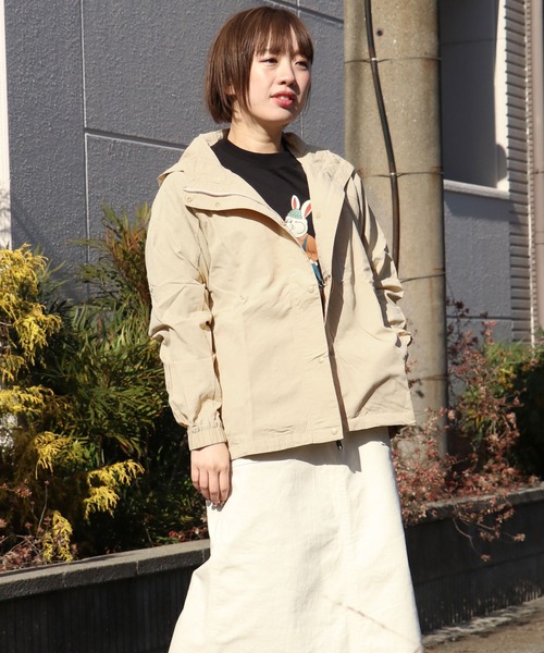 KRIFF MAYER Lady's Collection(クリフメイヤーレディースコレクション)の「クリーネスマウンテンパーカー(マウンテンパーカー・レディース・カラフル/ベージュ/チャコール/グリーン/その他5/オレンジ/ライトブラウン・LARGE/MEDIUM)」の4枚目の写真