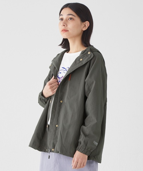 KRIFF MAYER Lady's Collection(クリフメイヤーレディースコレクション)の「クリーネスマウンテンパーカー(マウンテンパーカー・レディース・カラフル/ベージュ/チャコール/グリーン/その他5/オレンジ/ライトブラウン・LARGE/MEDIUM)」の2枚目の写真