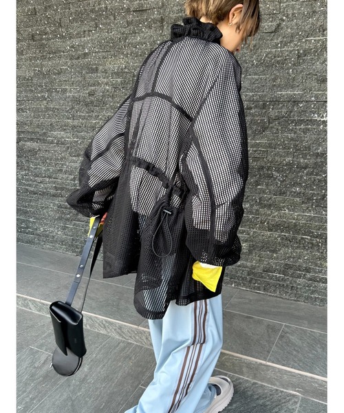 emmi(エミ)の「【emmi atelier】サイドライントラックパンツ(スウェットパンツ・レディース・ライトブルー/パープル・0/1)」の22枚目の写真