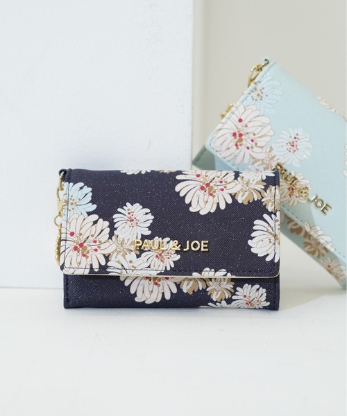 【PAUL & JOE ACCESSOIRES /ポール アンド ジョー アクセソワ 】 クリザンテーム・ラメプリント 名刺入れ(名刺入れ)|PAUL & JOE ACCESSOIRES(ポールアンドジョーアクセソワ) 【PAUL & JOE ACCESSOIRES /ポール アンド ジョー アクセソワ 】 クリザンテーム・ラメプリント 名刺入れ(名刺入れ)|PAUL & JOE ACCESSOIRES(ポールアンドジョーアクセソワ)
