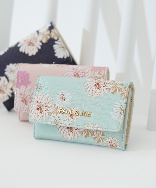 【PAUL & JOE ACCESSOIRES /ポール アンド ジョー アクセソワ 】 クリザンテーム・ラメプリント 名刺入れ(名刺入れ)|PAUL & JOE ACCESSOIRES(ポールアンドジョーアクセソワ) 【PAUL & JOE ACCESSOIRES /ポール アンド ジョー アクセソワ 】 クリザンテーム・ラメプリント 名刺入れ(名刺入れ)|PAUL & JOE ACCESSOIRES(ポールアンドジョーアクセソワ)