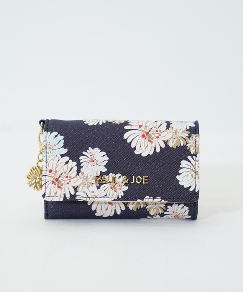 【PAUL & JOE ACCESSOIRES /ポール アンド ジョー アクセソワ 】 クリザンテーム・ラメプリント 名刺入れ(名刺入れ)|PAUL & JOE ACCESSOIRES(ポールアンドジョーアクセソワ) 【PAUL & JOE ACCESSOIRES /ポール アンド ジョー アクセソワ 】 クリザンテーム・ラメプリント 名刺入れ(名刺入れ)|PAUL & JOE ACCESSOIRES(ポールアンドジョーアクセソワ)