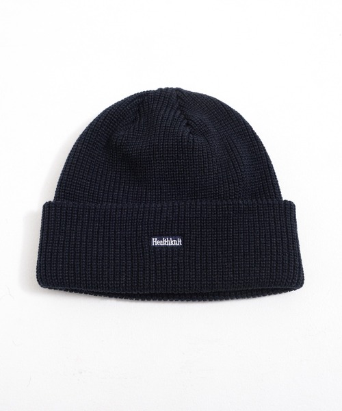Healthknit（ヘルスニット）の「『Healthknit/ヘルスニット』ロゴニットワッチ（ニットキャップ/ビーニー・メンズ・オレンジ系1/イエロー系1/ブラック/ネイビー/チャコール・FREE）」の13枚目の写真