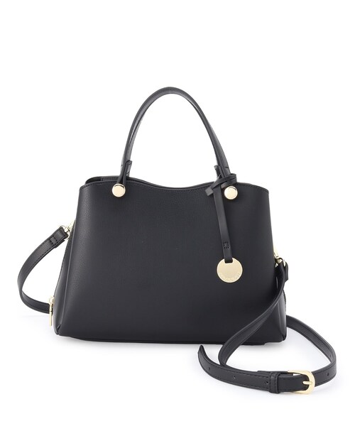 OPAQUE.CLIP（オペークドットクリップ）の「◆【2WAY】ミドルサイズボストンバッグ（ボストンバッグ・レディース・ブラック/ベージュ系その他7/イエロー系4/ブルー系4・00）」の7枚目の写真