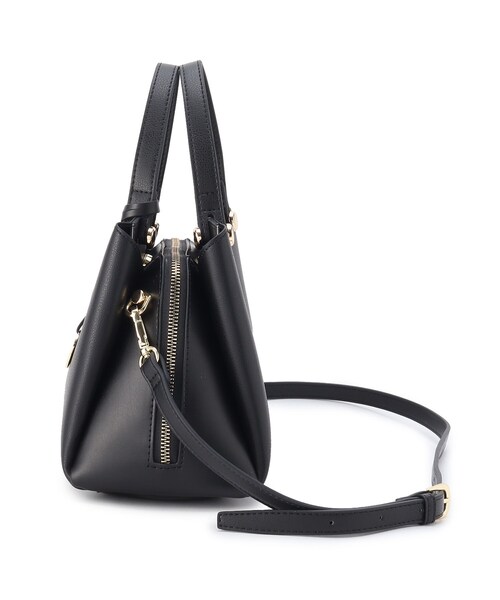 OPAQUE.CLIP（オペークドットクリップ）の「◆【2WAY】ミドルサイズボストンバッグ（ボストンバッグ・レディース・ブラック/ベージュ系その他7/イエロー系4/ブルー系4・00）」の8枚目の写真