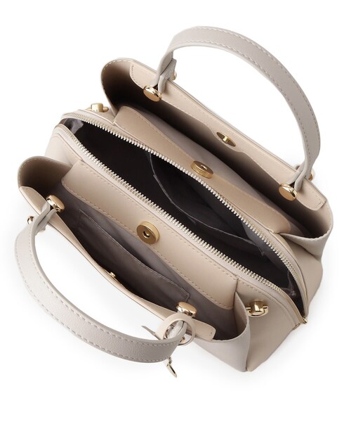 OPAQUE.CLIP（オペークドットクリップ）の「◆【2WAY】ミドルサイズボストンバッグ（ボストンバッグ・レディース・ブラック/ベージュ系その他7/イエロー系4/ブルー系4・00）」の16枚目の写真