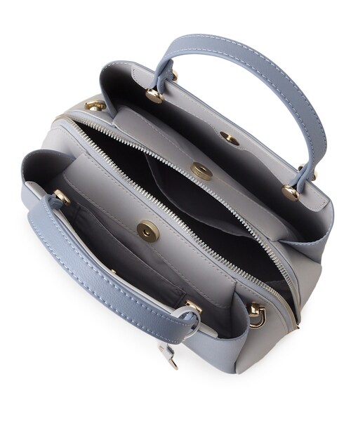 OPAQUE.CLIP（オペークドットクリップ）の「◆【2WAY】ミドルサイズボストンバッグ（ボストンバッグ・レディース・ブラック/ベージュ系その他7/イエロー系4/ブルー系4・00）」の21枚目の写真