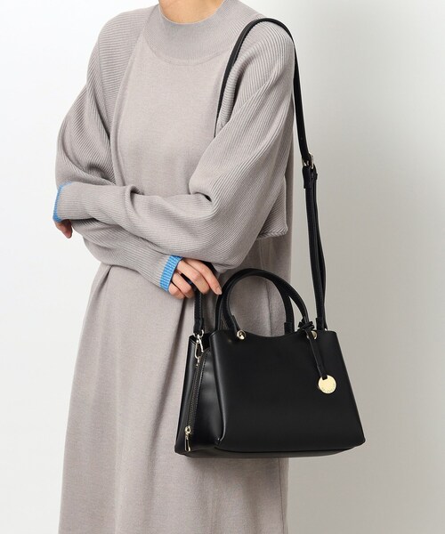 OPAQUE.CLIP（オペークドットクリップ）の「◆【2WAY】ミドルサイズボストンバッグ（ボストンバッグ・レディース・ブラック/ベージュ系その他7/イエロー系4/ブルー系4・00）」の15枚目の写真