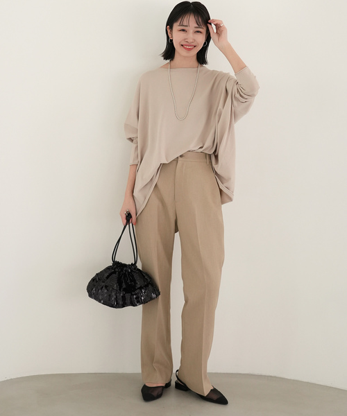 SLOBE IENA(スローブイエナ)の「【Casselini/キャセリーニ】フリルスパンコールバッグ(クラッチバッグ・レディース・ブラック・FREE)」の13枚目の写真