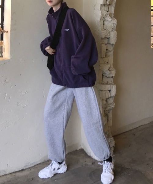 セール】【お気に入り7000人突破！】フリースボア ワンポイント刺繍