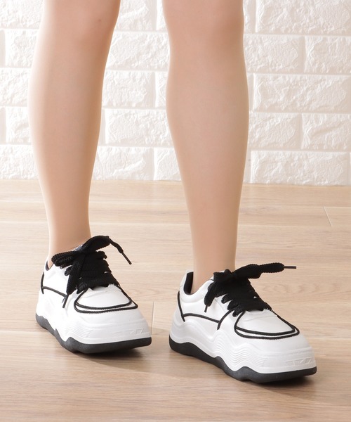FoundryMews PosieLaceUpShoes 厚底 スニーカー FoundryMews PosieLaceUpShoes 厚底 スニーカー