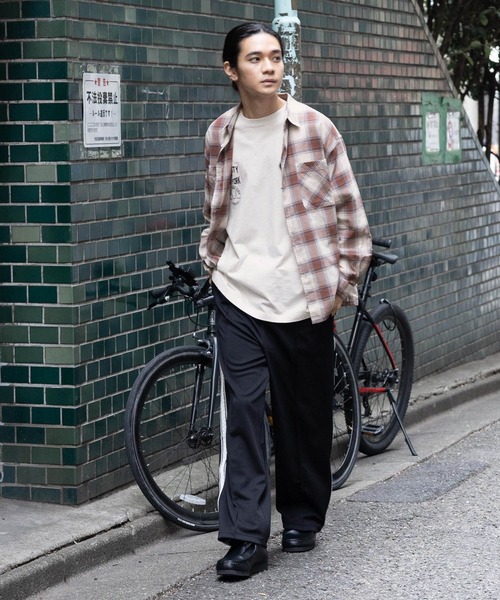 niko and...（ニコアンド）の「ジャージトラックパンツ（その他パンツ・メンズ・ブラック/ネイビー/モカ・MEDIUM/LARGE）」の20枚目の写真