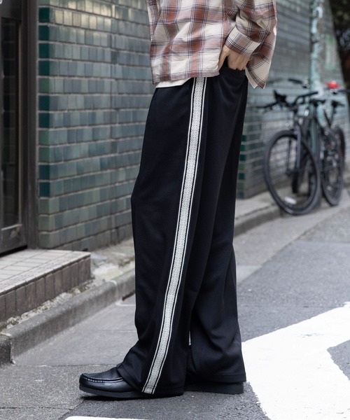 niko and...（ニコアンド）の「ジャージトラックパンツ（その他パンツ・メンズ・ブラック/ネイビー/モカ・MEDIUM/LARGE）」の22枚目の写真