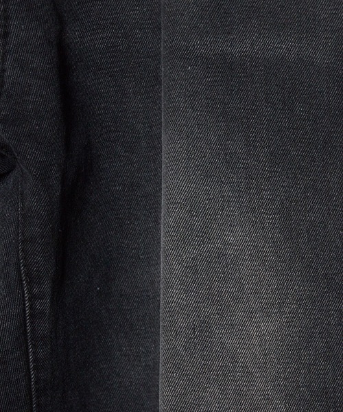 Theater code(シアターコード)の「▲side line stone design wide denim / サイド ラインストーン デザイン ワイド デニム(デニムパンツ・メンズ・ブラック/ブルー・2/3)」の9枚目の写真
