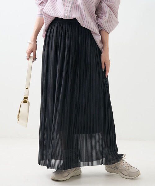 IENA シアーラメプリーツスカート IENA（イエナ）の「シアーラメプリーツスカート◇（）」 - WEAR