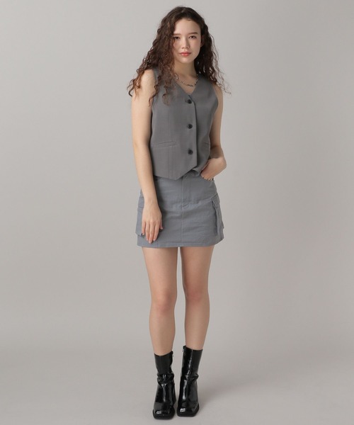 FOREVER 21(フォーエバー トゥエンティーワン)の「【2024SS】カーゴミニスカート(スカート・レディース・グレー/ブラック・SMALL/MEDIUM)」の18枚目の写真