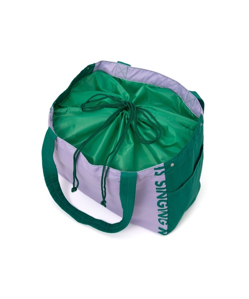 Francfranc（フランフラン）の「バイカラー 保冷レジカゴバッグ パープル（トートバッグ・レディース・パープル・FREE）」の8枚目の写真