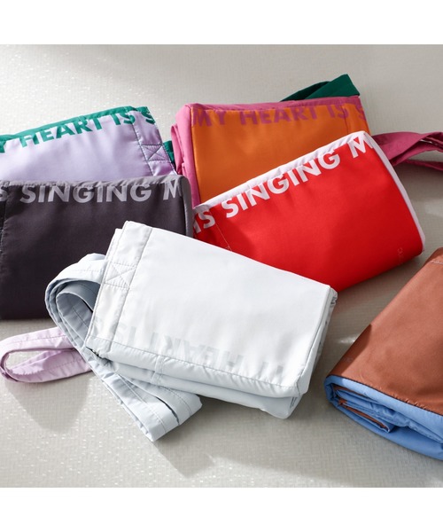 Francfranc（フランフラン）の「バイカラー 保冷レジカゴバッグ パープル（トートバッグ・レディース・パープル・FREE）」の13枚目の写真